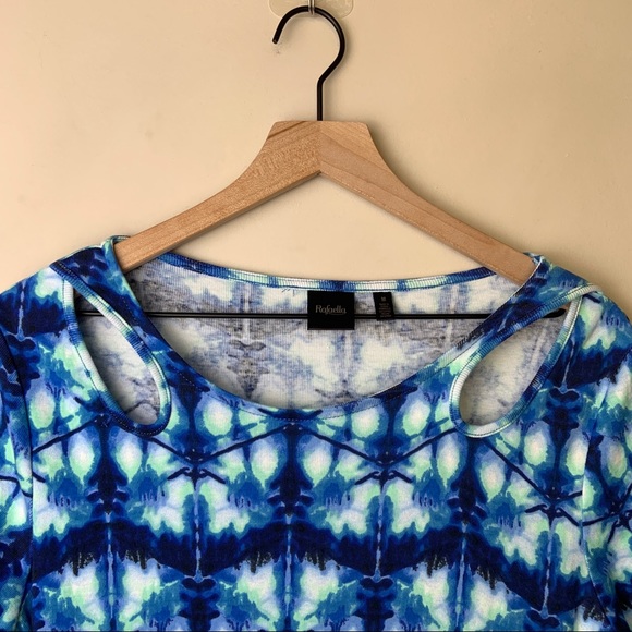 Rafaella Cutout Tie-Dye Dress Size: Medium - Picture 12 of 16